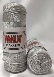 Yakut Macrame 29 - Light Grey