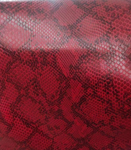 Δερματίνες για τσάντες Red Croco (50x140cm)