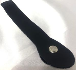 Αξεσουάρ Τσάντας 13 - Γλώσσα με κουμπί Σκούρο Μπλε 18cm