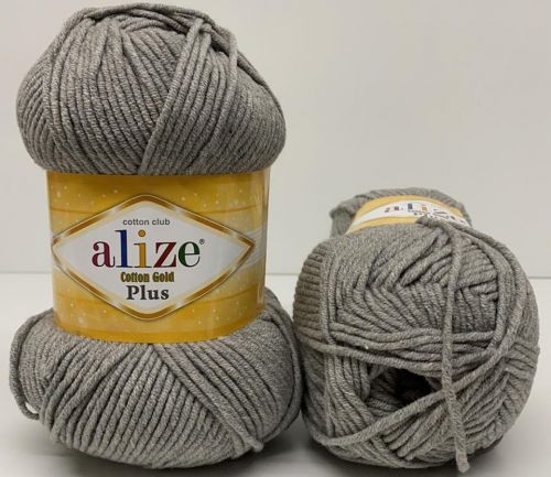 Alize Cotton Gold Plus 21 - Grey