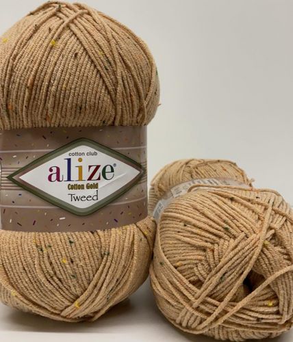 Alize Cotton Gold Tweed 262 - Beige