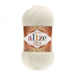 Alize Diva Stretch 62 - Light Cream