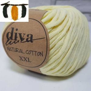 Diva Natural Cotton XXL 1002 - Soft Yellow