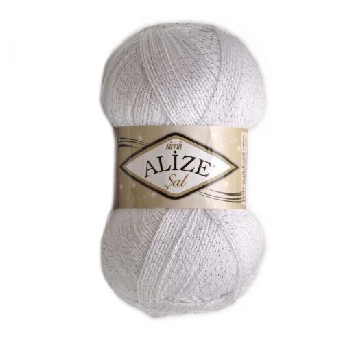 Alize Sal Sim 5501 - White - Silver