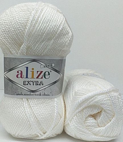 Alize Extra 55 (100% ακρυλικο) - White