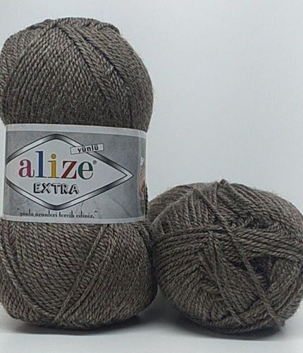 Alize Extra 240 - Brown Melange