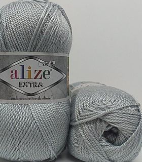 Alize Extra 52 (10% μαλλι 90% ακρυλικο) - Γκρί
