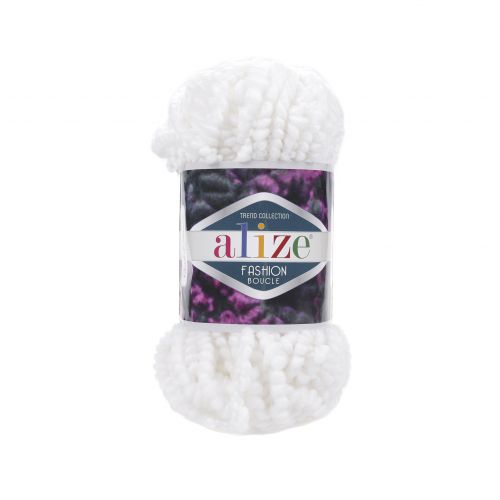 Alize Fashion Boucle 55 - White