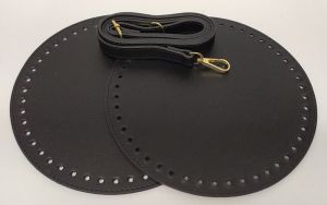 Leather Macaron Bag Set 20cm 