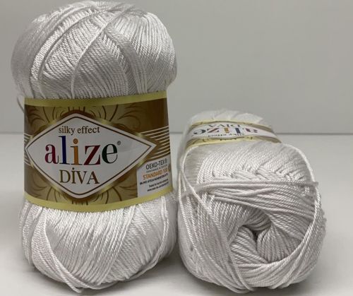 Alize Diva 55 - White