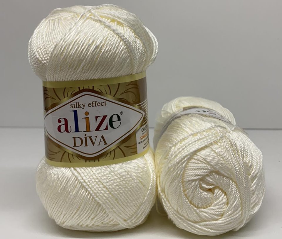 Alize Diva 62 - Light Cream