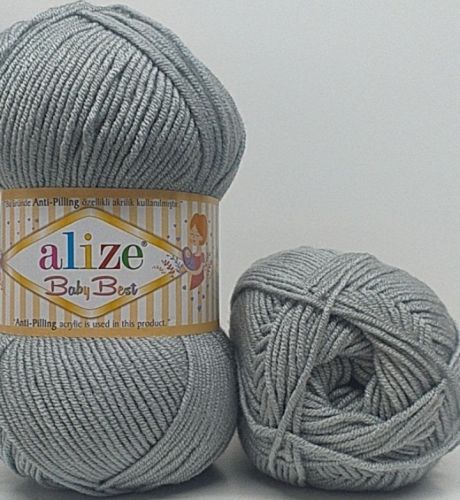 Alize Baby Best 344 - Grey