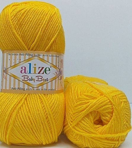 Alize Baby Best 216 - Yellow