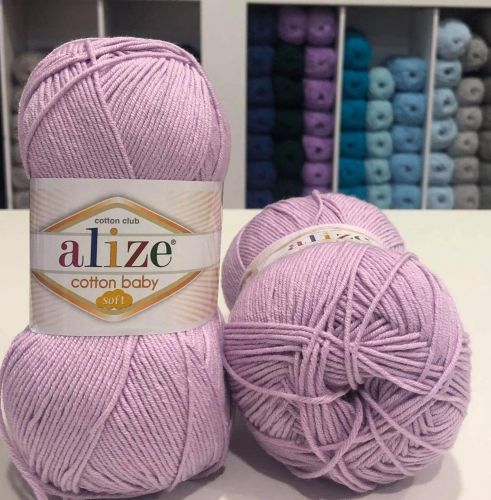 Alize Cotton Baby Soft 27 - Lilac