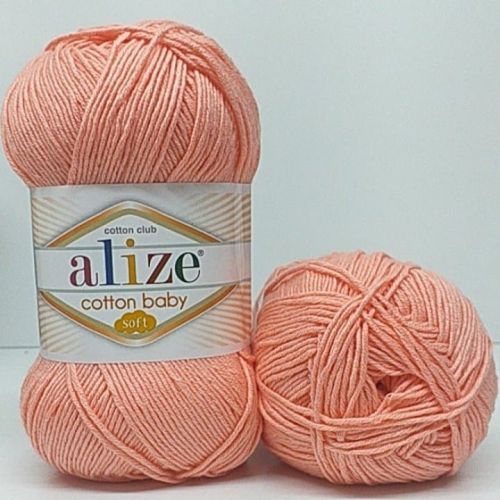 Alize Cotton Baby Soft 145 - Salmon