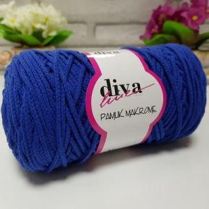 4 Diva Cotton Macrame 2601 - Saks Blue
