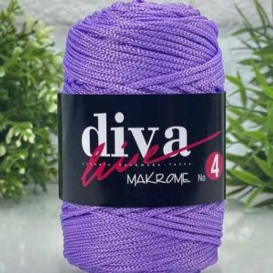 3. Diva Macrame no 4 ( Thick) 130 - Lilac