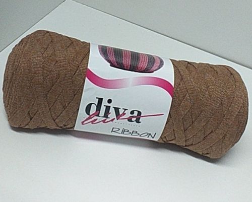 Diva Ribbon 222 - Dark Beige