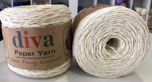 Ψαθί Diva Paper Yarn 288 - Εκρού