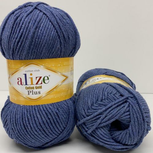 Alize Cotton Gold Plus 203 - Denim Melange