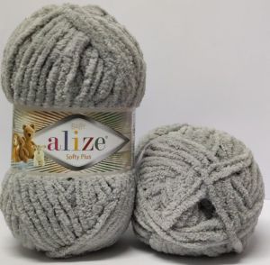 Alize Softy  Plus 296 - Grey