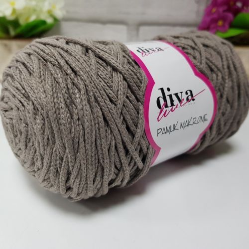 Diva Cotton Macrame 257 - Vizon