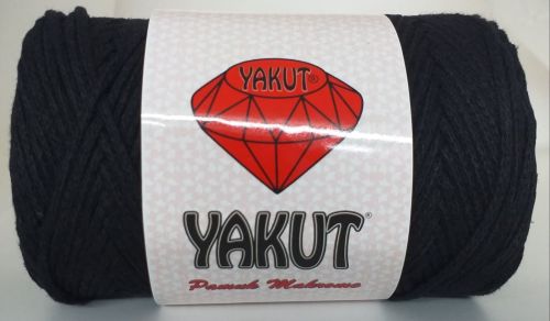 Yakut Cotton Macrame 1 - Black