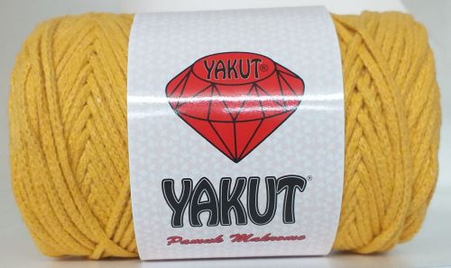 Yakut Cotton Macrame 5 - Mustard