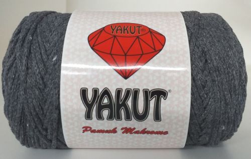 Yakut Cotton Macrame 9 - Dark Grey