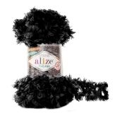 Alize Puffy Fur 6101 - Black