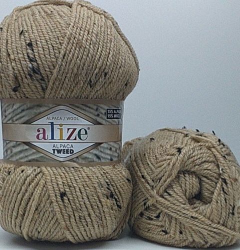 Alize Alpaca Tweed 262 - Beige