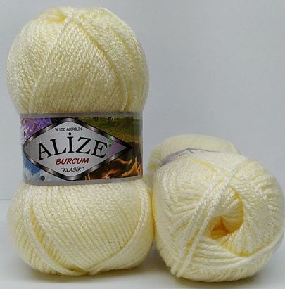 Alize Burcum Klassik 01 - Cream