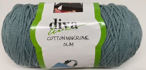Diva Cotton Makrame Slim 158 - azur