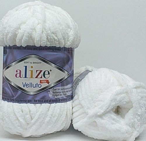 Alize Velluto 55 - White