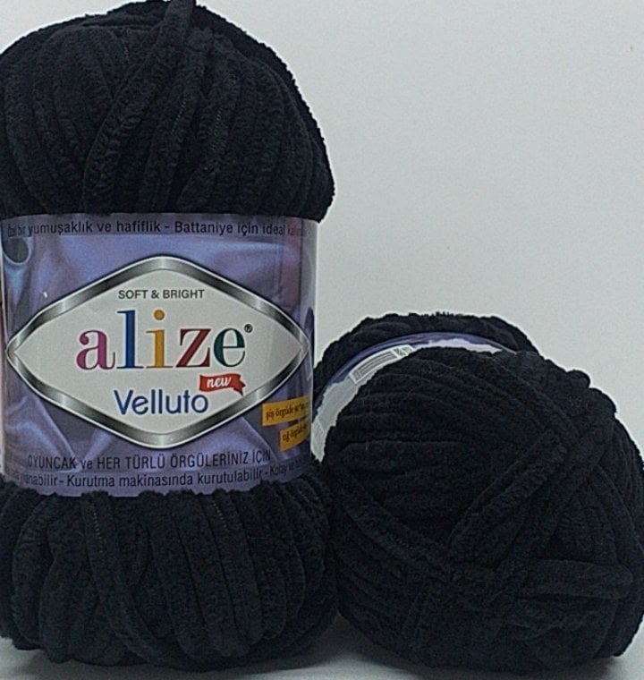 Alize Velluto 60 - Black