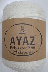 Ayaz Polyester Soft Makrame 1300 - ekrou