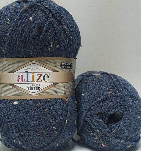 Alize Alpaca Tweed 203 - Denim