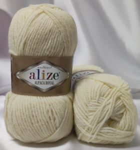 Alize Alpaca Royal 1 - Cream