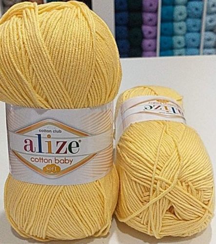 Alize Cotton Baby Soft 250 - Yellow