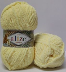Alize Softy  Plus 13 - Yellow
