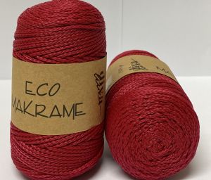 Diva Eco  Makrame 36 - Red