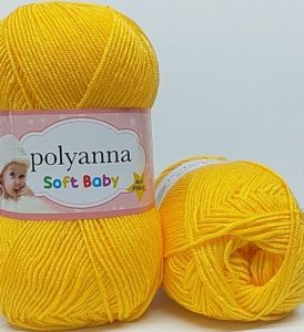 Διάφορα Νήματα απο 1.00€ και 1.50€ Polyanna Baby-0104-100% Acrylic